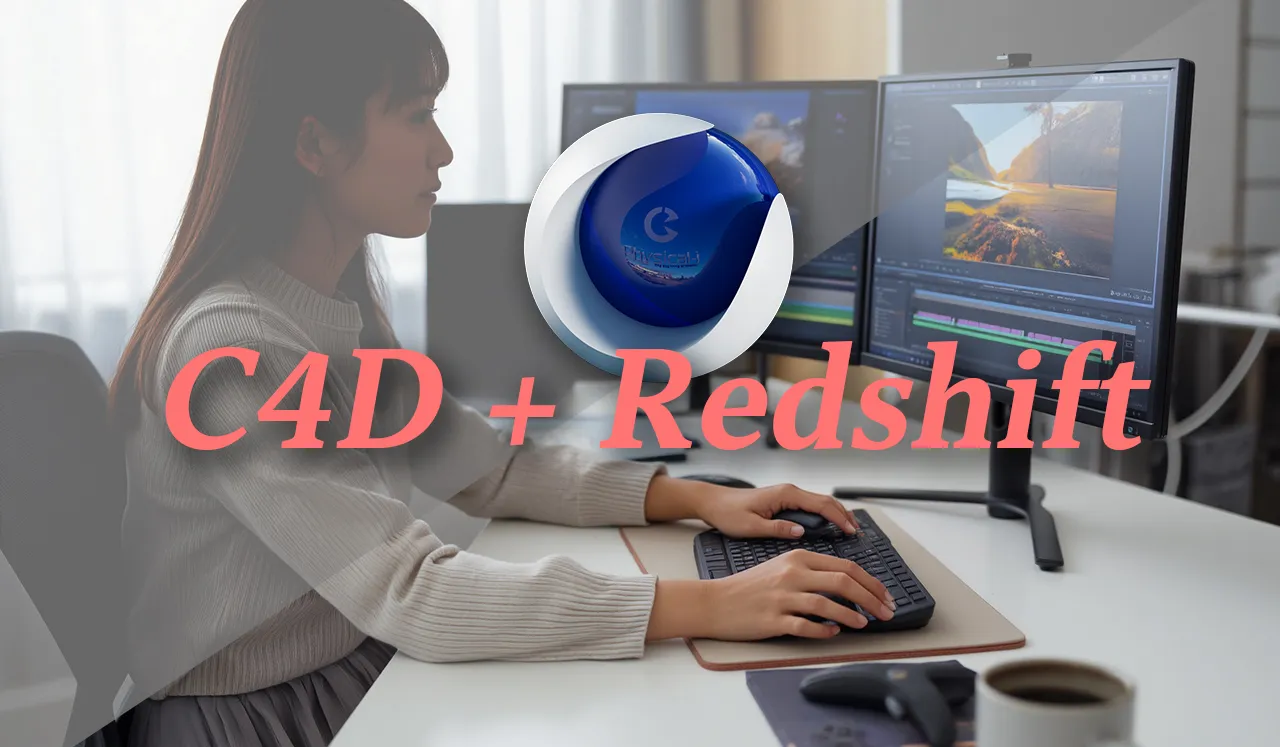 C4D＋Redshiftでリニア出力する方法｜正しい色空間管理とEXR設定