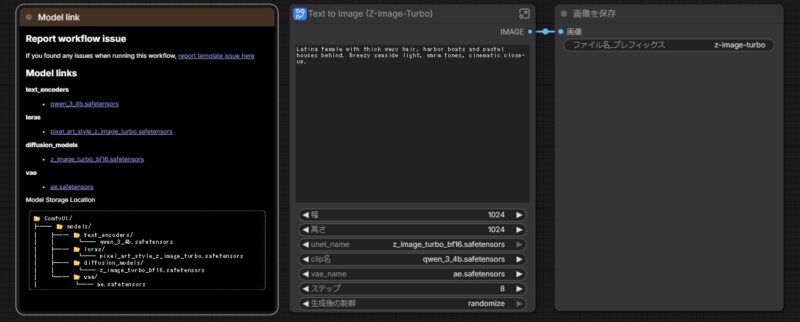 comfyUI-Z-Image-Turbo workflow